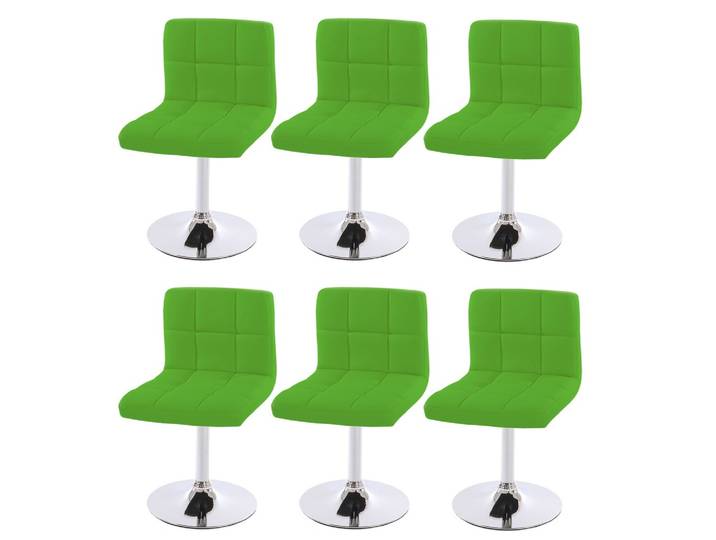 ESSZIMMERSTUHL Grün 6er-Set
