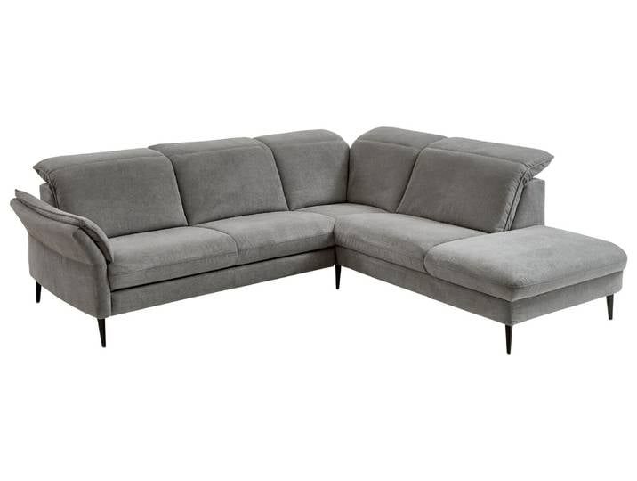 Valdera Ecksofa SYSTEM COMFORT DESIGN, grau, Stoff