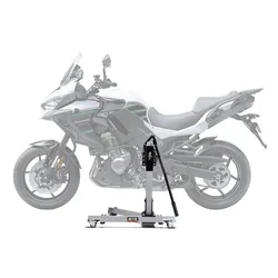 Zentralständer EVOLIFT® für Kawasaki Versys 1000 Grand Tourer 14-24 Shadow Edition (Grundfarbe: Grau) Ohne Ohne Ohne Mit Werbeschild
