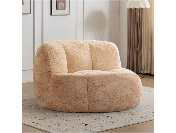 VUENOR Fauteuil pouf XXL multicolore 77 x 106 x 110 cm - 200 kg sans montage