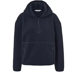 Tchibo - Teddy-Kapuzenpullover - Damen - Gr. XXL - dunkelblau