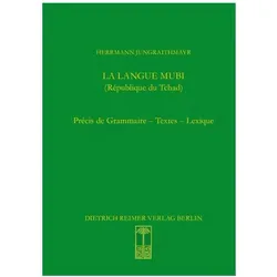 La langue mubi (République du Tchad), Sprachbücher von Herrmann Jungraithmayr