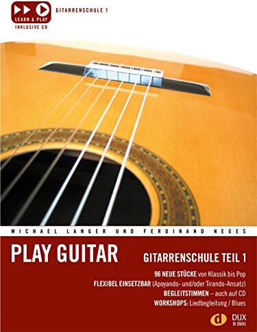 Michael Langer - Play Guitar 1 inkl. CD: Gitarrenschule Teil 1 - Preis vom 13.10.2026 11:25:28 h