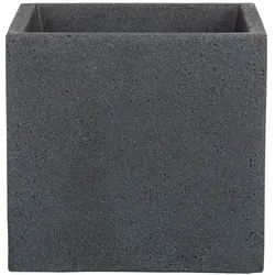 Scheurich C-Cube 40, Pflanzgefäß / Blumentopf / Pflanzkübel, hergestellt mit recyceltem Kunststoff, 10 Jahre Garantie