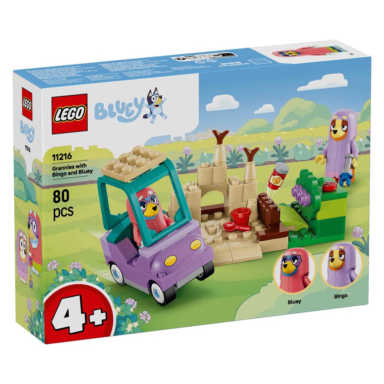 LEGO Omas mit Bingo und Bluey (LEGO Bluey) (11216)