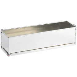 Gobel - Pastetenform. lang, glatt - Weißblech - Springform - Hebeboden - 350x80x80 mm - 119720