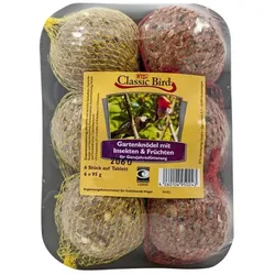 Classic Bird Meisenknödel | 96 Stück mit Früchten + Insekten