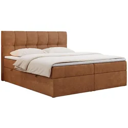 BOXBETT RICO 160/200 Orange Struktur - H3