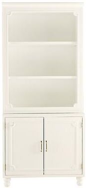 Desoto Cabinet with Hutch with Shelves - Ballard Designs