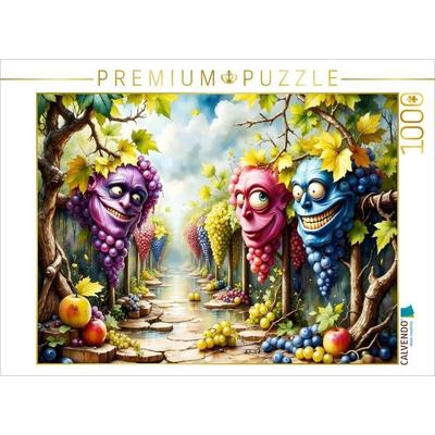 CALVENDO Puzzle Die Weinbeeren im Rausch | 1000 Teile Lege-Größe 64x48cm Foto-Puzzle für glückliche Stunden