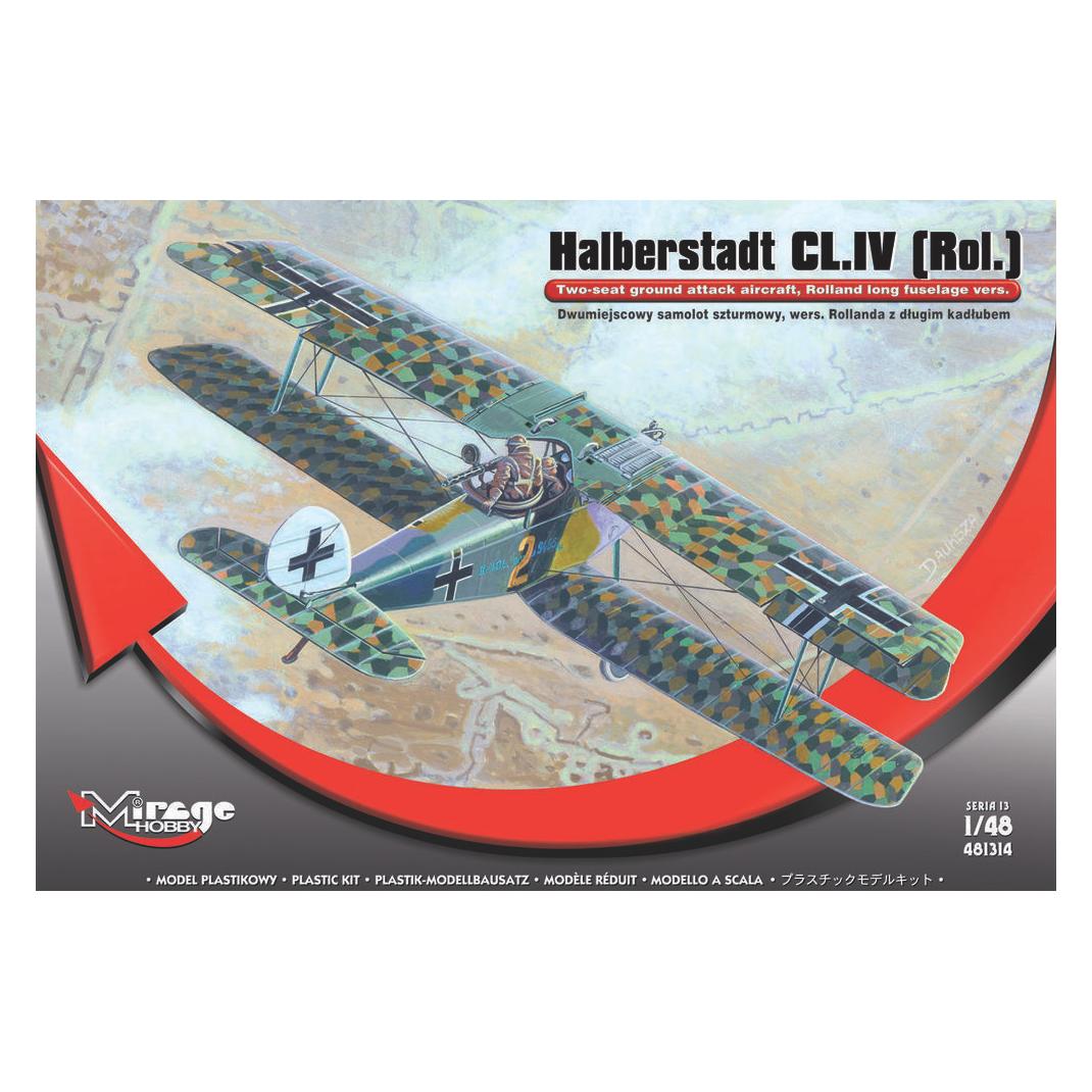 Mirage Hobby Halberstadt CL.IV(Rol)Twi-seat ground su (481314)