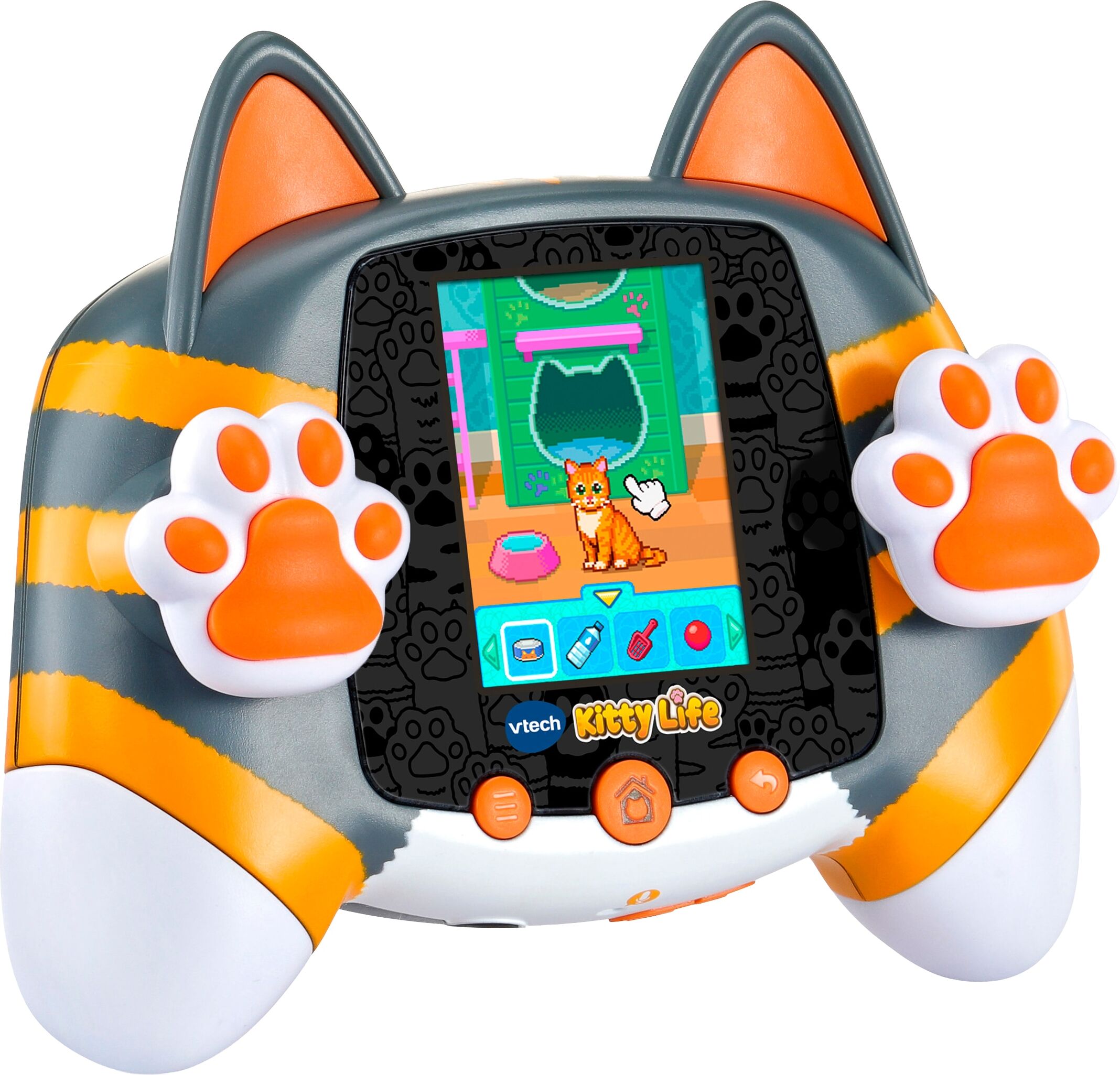 Lernspielzeug VTECH "Kitty Life", orange (bunt), Lernspielzeug, Kinder