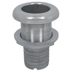 Borddurchlass mit Schlauchanschluss, lang, A4, 1" für Schlauch 25mm
