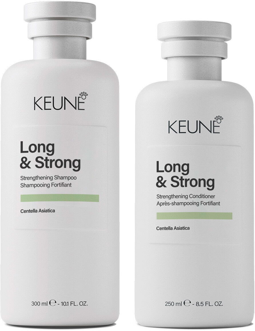 550ml KEUNE Long & Strong Long & Strong Set (Shampoo 300ml + Conditioner 250ml)