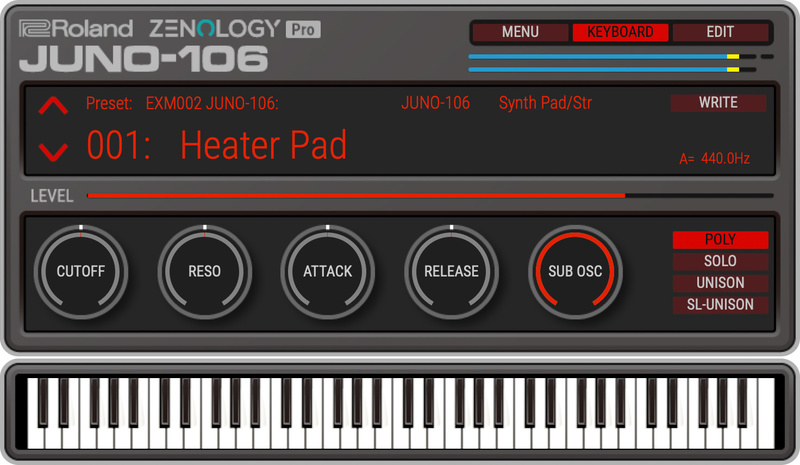 Roland Cloud Juno-106 Model Expansion