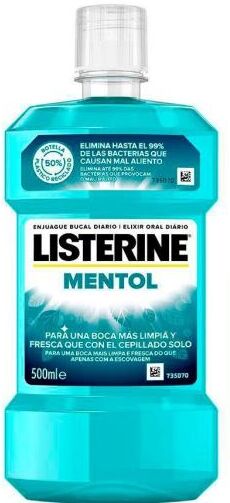 Listerine Menthol Mouthwash 500 ml 500 ml