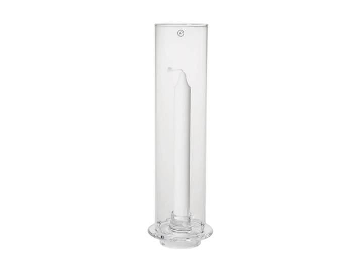 ERNST Ernst photophore pour bougie chandelier Verre, Ø9x27,5 cm