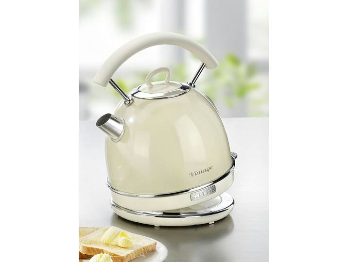 Ariete Wasserkocher mit Kalkfilter, Creme