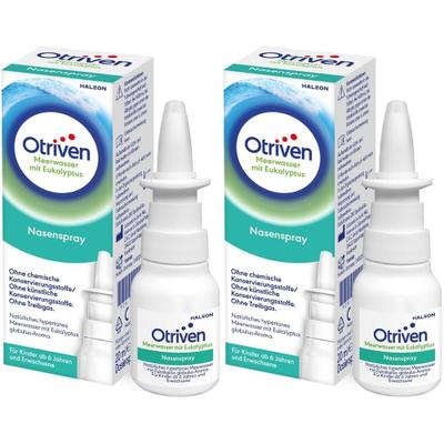 Otriven Meerwasser mit Eukalyptus Nasenspray x2 2x20 ml