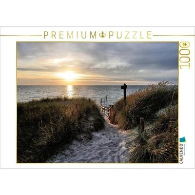 CALVENDO Puzzle Aufgang zum Naturschutzgebiet Darßer Ort | 1000 Teile Lege-Größe 64x48cm Foto-Puzzle für glückliche Stunden