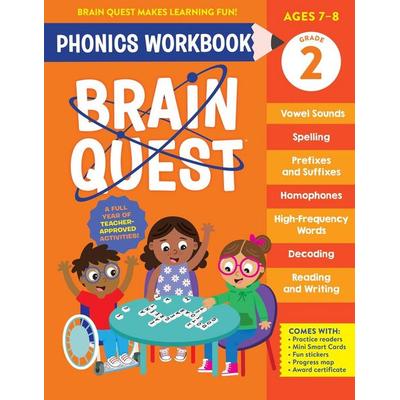 Brain Quest Phonics Workbook: Grade 2, Taschenbuch von Workman Publishing, Workman Publishing, 978-1-5235-2785-4