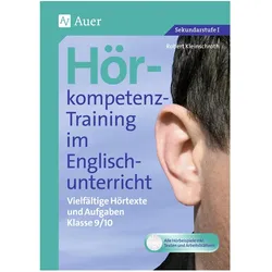 Hörkompetenz-Training im Englischunterricht 9-10, Schulbücher von Robert Kleinschroth