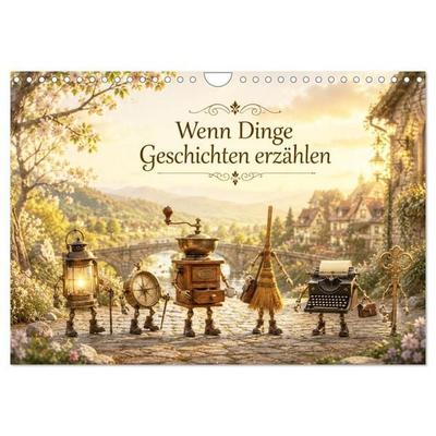 Wenn Dinge Geschichten erzählen (Wandkalender 2027 DIN A4 quer), CALVENDO Monatskalender