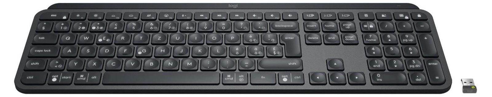 Logitech MX Keys for Business - Grafiet