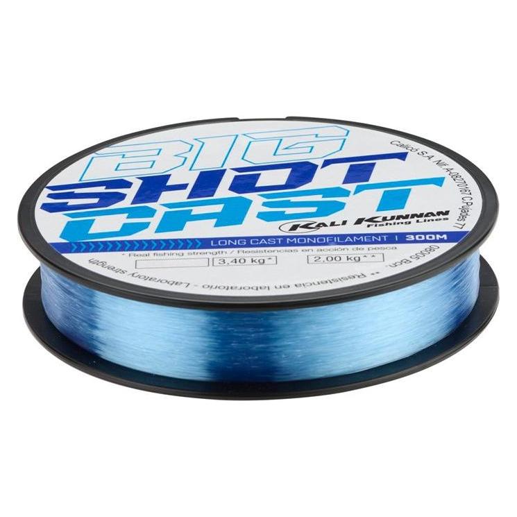 Kali Blue monofilament line, b300 big shot cast, ø0.25 mm x 300 m (6.80 kg, 0.25 mm) (68611058)