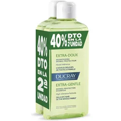 Ducray, Shampoo, equilibrante champu 2x400ml (Flüssiges Shampoo, 800 ml)