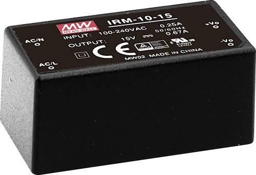 Mean Well MW IRM-10-5 AC/DC-Printnetzteil 5 V/DC 2A 10W