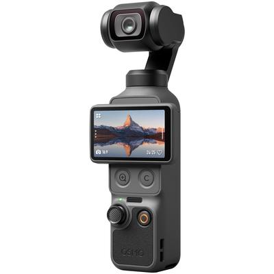 DJI Kompaktkamera "Osmo Pocket 4 Gimbal", schwarz, B:4,44cm H:3,35cm T:14,42cm, Fotokameras, 4K/240fps