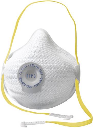 Moldex Air 320501 Feinstaubmaske mit Ventil FFP3 D 10 St. EN 149:2001, EN 149:2009 DIN 149:2001, DIN 149:2009