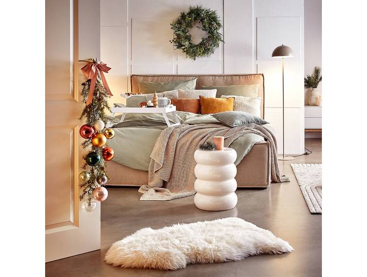 Lampadaire TOPEE 30 x 150cm Beige/Beige Métal E27