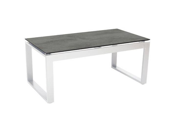 Stern Beistelltisch Allround Aluminium weiß mit Tischplatte