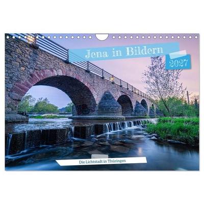 Jena in Bildern (Wandkalender 2027 DIN A4 quer), CALVENDO Monatskalender