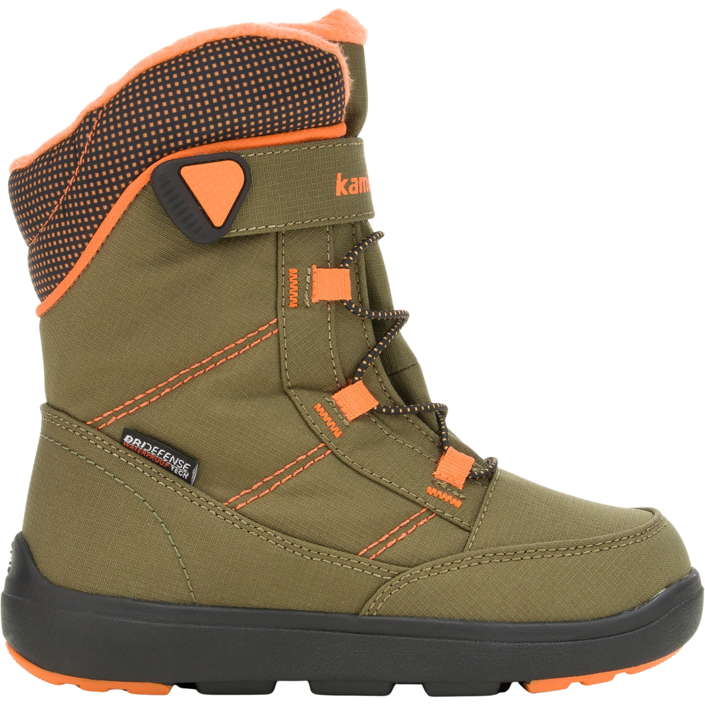 Kamik Stance 2 Kinder Winterschuhe & Winterstiefel oliv Größe 28 Lifestyle Wasserdicht