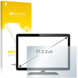 upscreen Reflection Shield Displayschutz Matt (17.30", 16:9), Monitor Schutzfolie