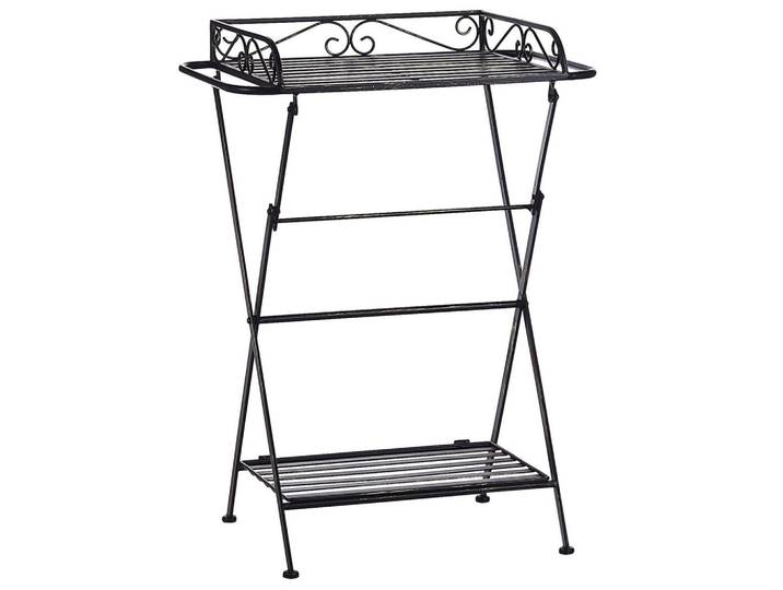 GARTENTISCH Metall Schwarz Ancud