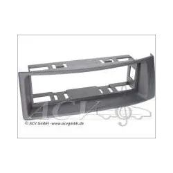 Renault Megane / Scenic Radio Blende / Autoradioblende / Radiohalterung - grau