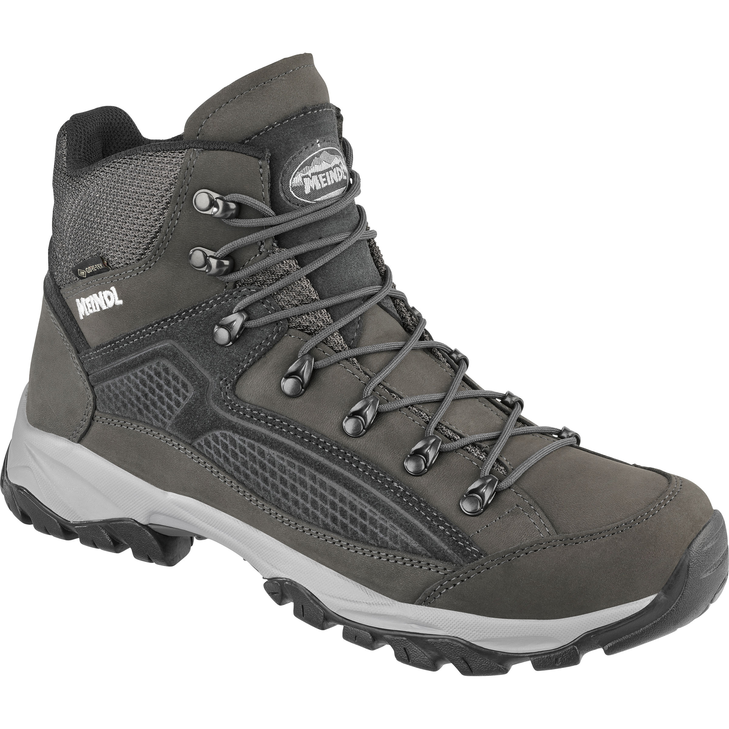 Meindl Baltimore GTX Herren Wanderschuhe grau Größe 45 Camping Wasserdicht