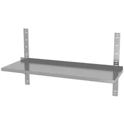HENDI Wandablage einstellbar, einfach, mit 2 Halterungen, 1000x300x(H)600mm