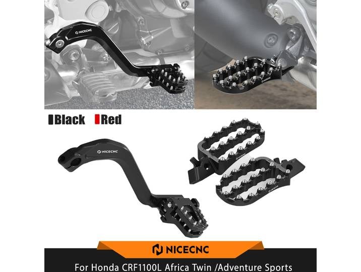 Pour Honda CRF1100L Africa Twin CRF 1100L /Adventure Sports 2020-2026 2025 – Levier de frein arrière réglable et repose-pieds