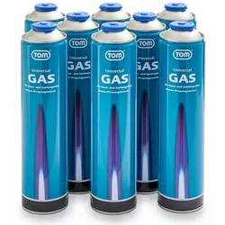 Universalgas Kartuschen 8er Set LG-600