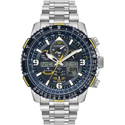 Citizen Funkuhren Sky JY8078-52L - blau,silberfarben - 45,4mm