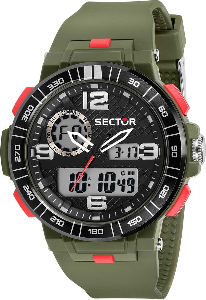 Montre Homme Sector Expander En Polyuréthane Vert Homme
