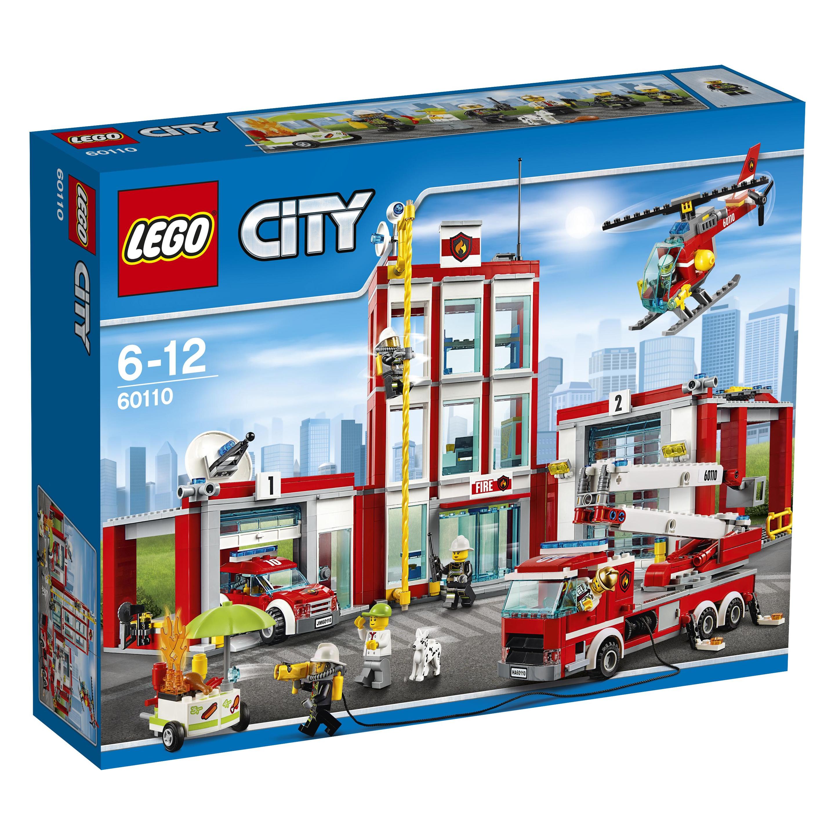 LEGO City Grosse Feuerwehrstation (60110, LEGO City) (60110)