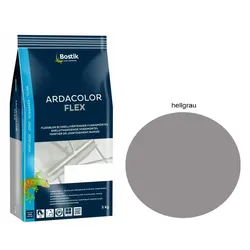 Bostik Ardacolor Flex Fuge Fliesen Fugenmörtel 5Kg hellgrau