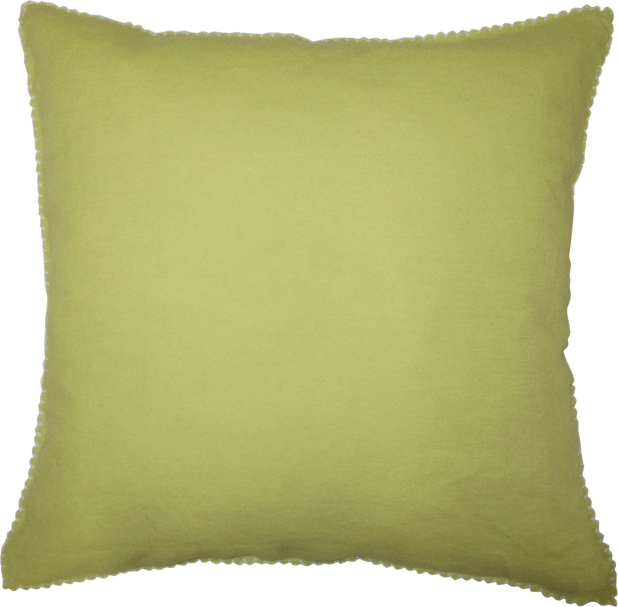Kissenbezug FLEURESSE "Provence", grün (pistazie), B:40cm L:40cm, Leinen, Obermaterial: 50% Baumwolle, 50% Leinen, Kissenbezüge, Kissenbezug, Leinen, Premium Qualität, kühlende Stoff