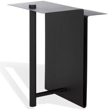 "SAFAVIEH Couture Aldwyn 15.8-Inch Metal Side Table, Modern - 16"" W x 17"" D x 23"" H"
